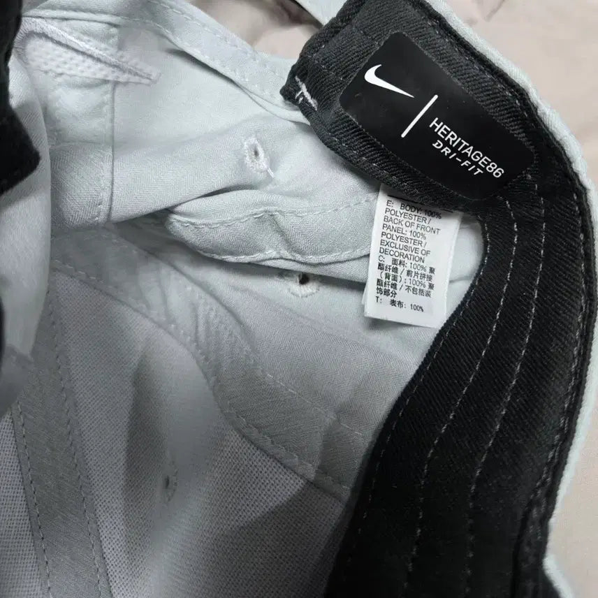 [BUNJANG] Nike Dri-FIT Heritage86 Gray Ball Cap / 나이키 드라이핏 그레이 헤리티지86  러닝 골프 볼캡