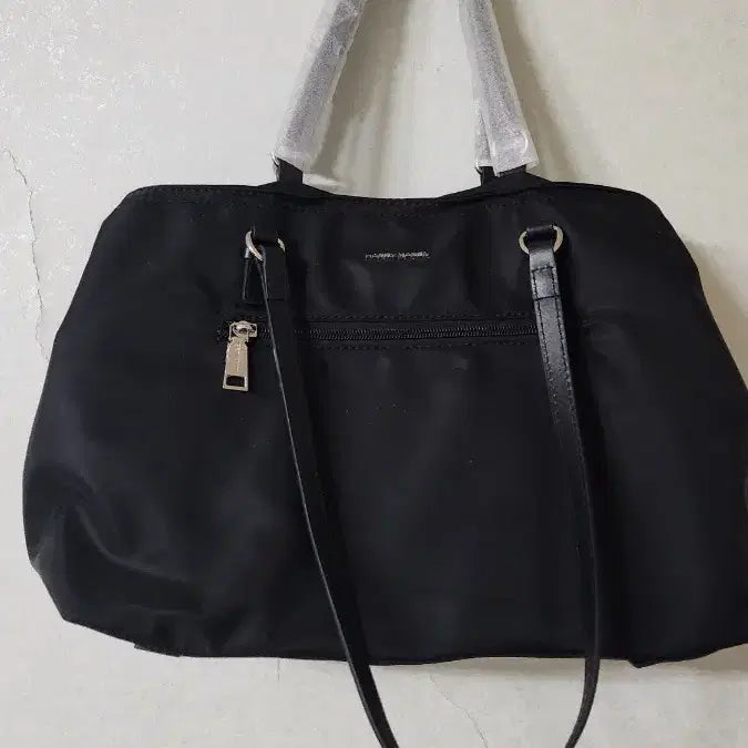 [BUNJANG] Harry Mason Gelato Tote Bag - Black / 해리메이슨 젤라토 토트백 블랙 택o