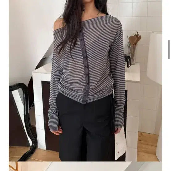 [SOLD OUT] 다이애그널 여름가디건