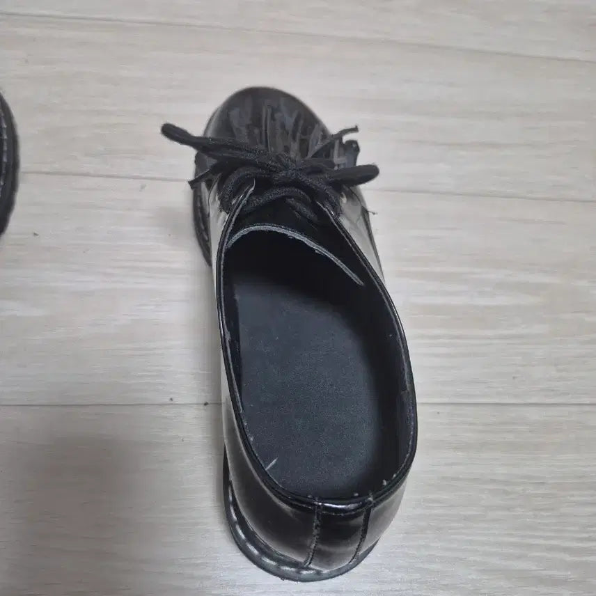 [BUNJANG] Black Enamel Oxford Shoes / 검정색 에나멜 옥스포드화
