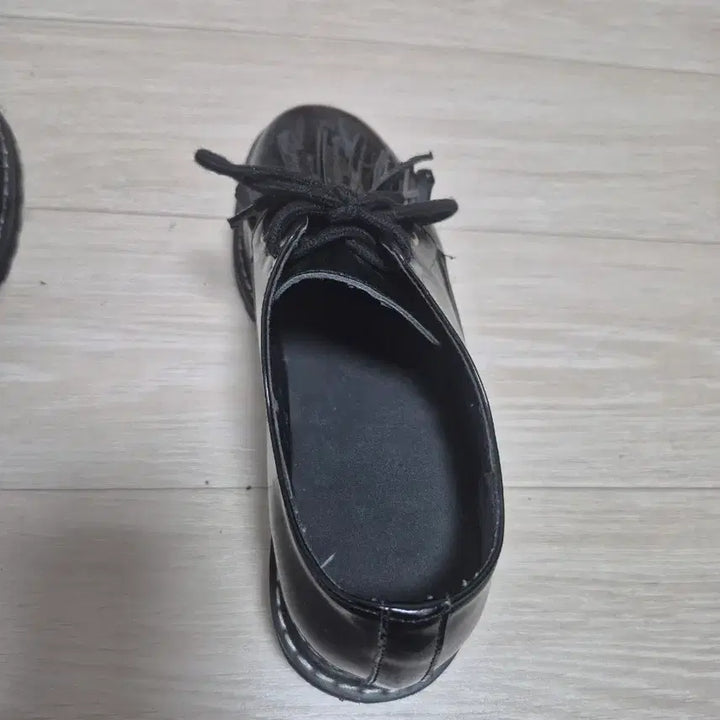 [BUNJANG] Black Enamel Oxford Shoes / 검정색 에나멜 옥스포드화