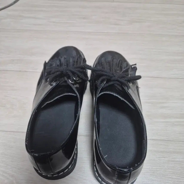 [BUNJANG] Black Enamel Oxford Shoes / 검정색 에나멜 옥스포드화