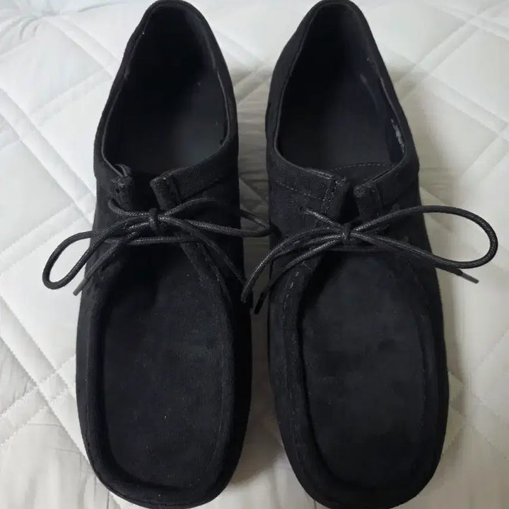 [BUNJANG] GU Moccasin Black Shoes / (280) GU 모카신 블랙