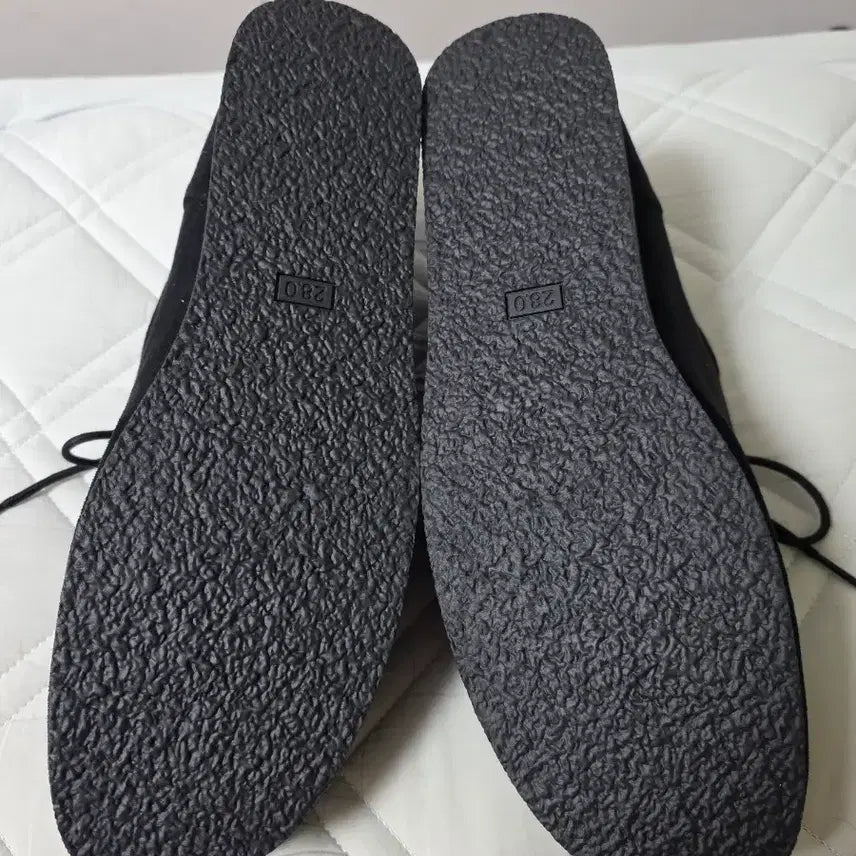 [BUNJANG] GU Moccasin Black Shoes / (280) GU 모카신 블랙