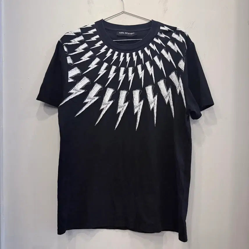 [BUNJANG] Neil Barrett Multi Thunder T-Shirt / 닐바렛 멀티썬더 반팔
