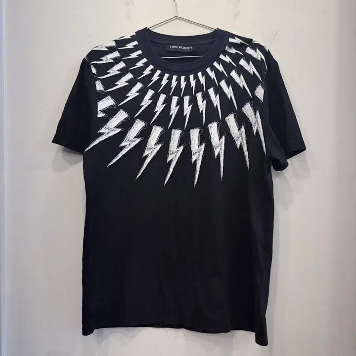 [BUNJANG] Neil Barrett Multi Thunder T-Shirt / 닐바렛 멀티썬더 반팔