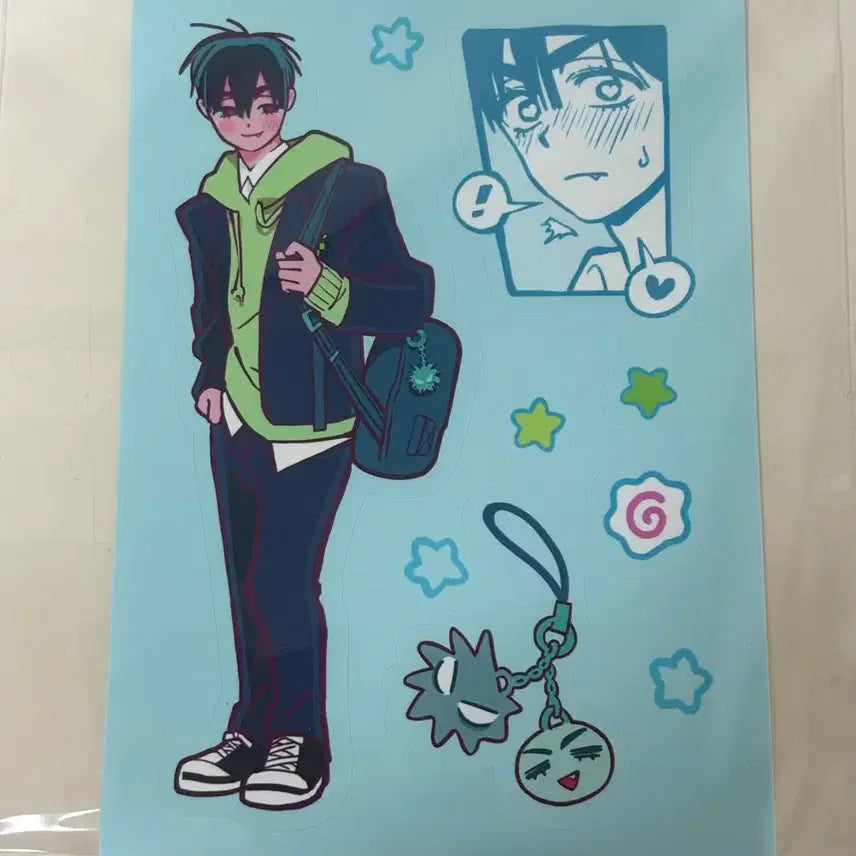 [BUNJANG] A Stage Alien Stage Ivan Sticker / 에이스테 에일리언스테이지 이반 스티커 굿즈 양도