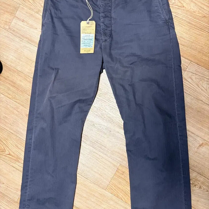 [SOLD OUT] [34x32] RRL 더블알엘 헤링본 필드 치노 워시드 블랙