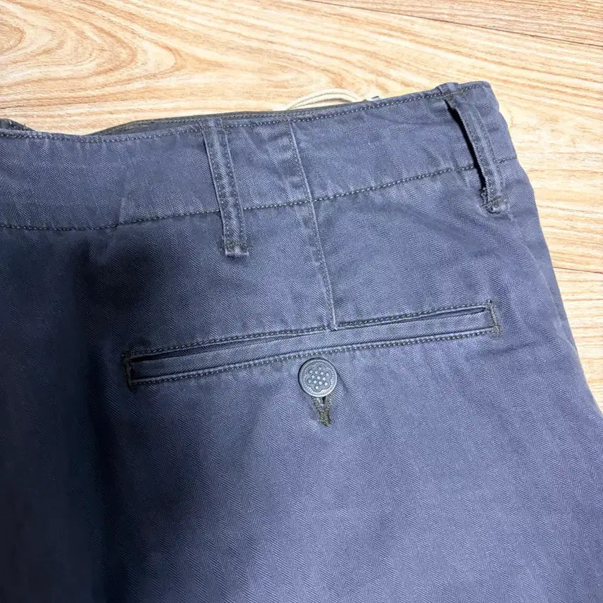 [SOLD OUT] [34x32] RRL 더블알엘 헤링본 필드 치노 워시드 블랙