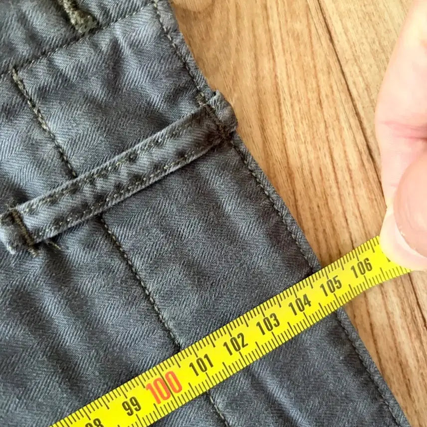 [SOLD OUT] [34x32] RRL 더블알엘 헤링본 필드 치노 워시드 블랙