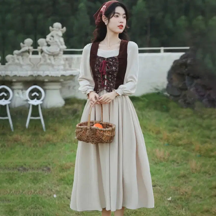 [BUNJANG] French Alps Girl Costume Rental / 새상품) 졸업사진 컨셉 프랑스 알프스 소녀 대여