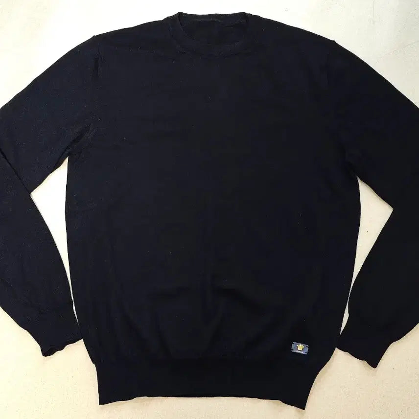 [BUNJANG] Versace Medusa Gold Patch Wool Knit (L/50) / [정품] 베르사체 메두사 골드 패치 울 니트