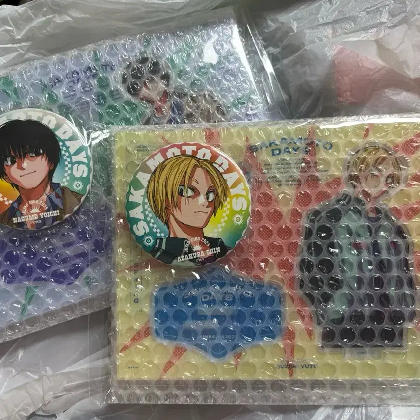 [BUNJANG] Nagumo Shin Jump Giga Limited Acrylic Badge Bundle Set / 미개봉, 일괄) 나구모 신 점프기가 한정 아크릴 뱃지