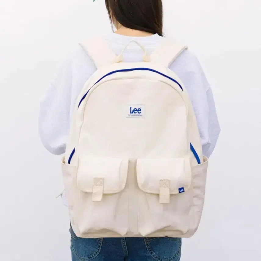 [SOLD OUT] Lee 올데이 백팩 아이보리 lee 백팩