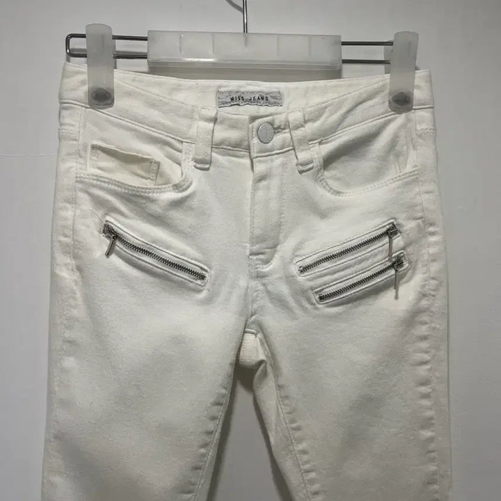 [BUNJANG] White Skinny Jeans / 화이트진 화이트바지 스키니진 스판바지