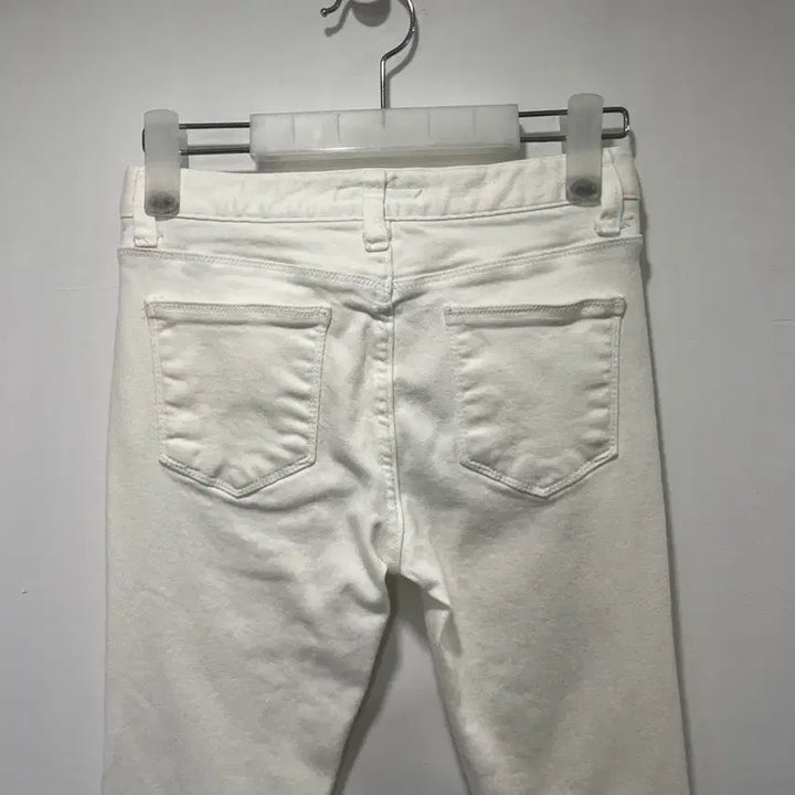 [BUNJANG] White Skinny Jeans / 화이트진 화이트바지 스키니진 스판바지