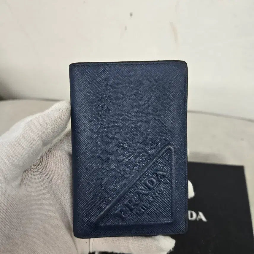 [BUNJANG] Prada Big Logo Card Holder / [보증서 정품] 프라다 빅로고 카드지갑