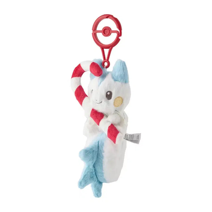 [BUNJANG] Pokemon Christmas Holiday Blessings Pachirisu Keyring Plush / 포켓몬스터 크리스마스 Holiday Blessings 파치리스 키링 인형
