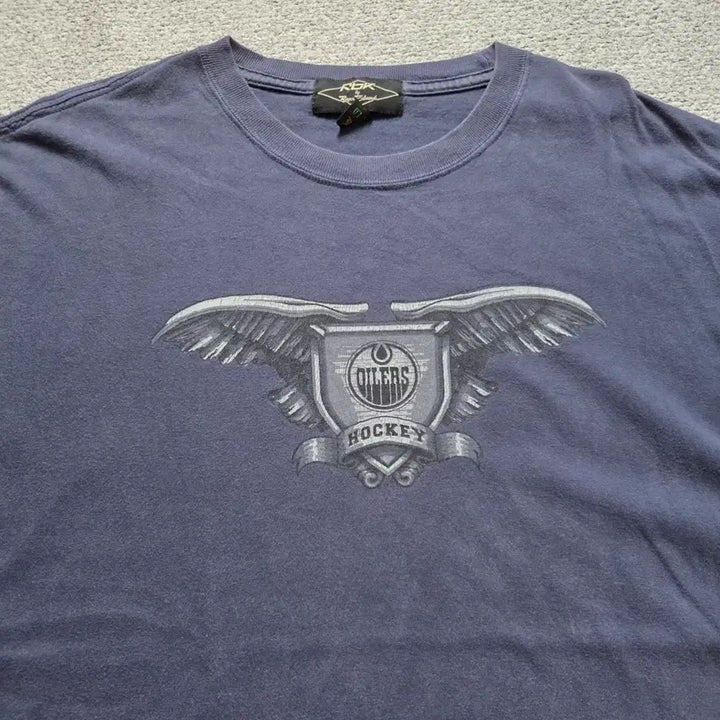 [BUNJANG] Reebok 90s Canada Made Navy Short Sleeve T-Shirt XL / 90s 캐나다제 Reebok 반팔 티셔츠 XL(105)