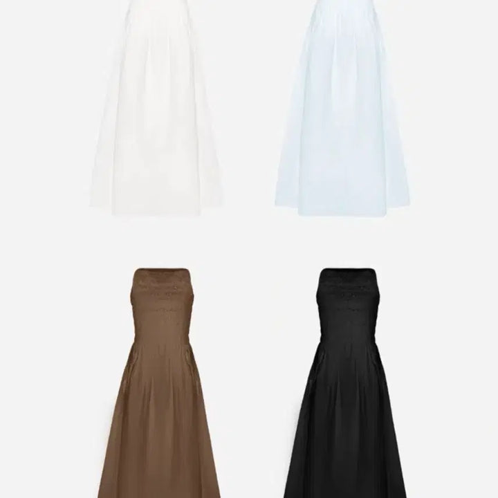[BUNJANG] The Row Charlotte Smocked Maxi Dress / 더로랑 샬롯 스모크 맥시 드레스 원피스 새상품