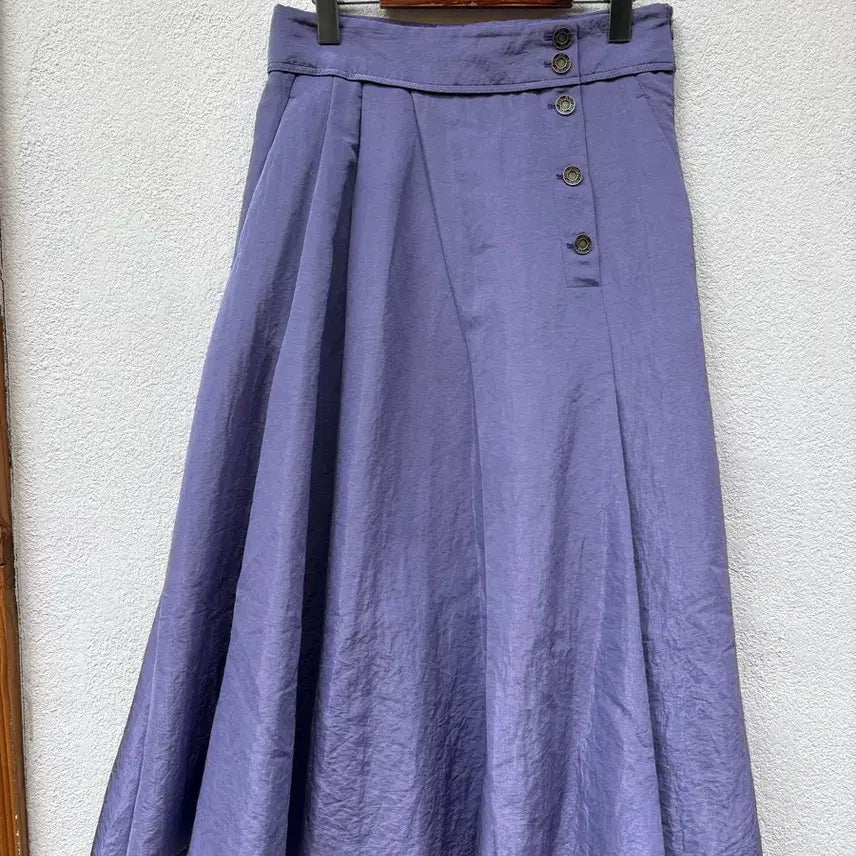 [BUNJANG] Obze Purple Skirt / 오브제 보라 스커트