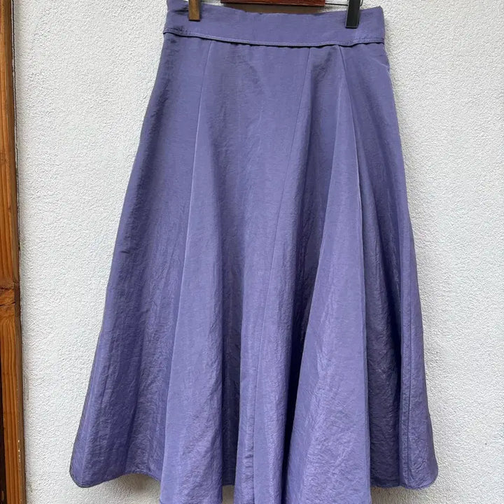 [BUNJANG] Obze Purple Skirt / 오브제 보라 스커트