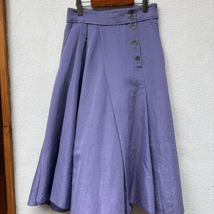 [BUNJANG] Obze Purple Skirt / 오브제 보라 스커트