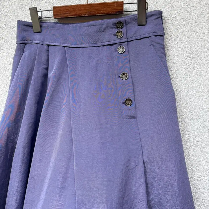 [BUNJANG] Obze Purple Skirt / 오브제 보라 스커트