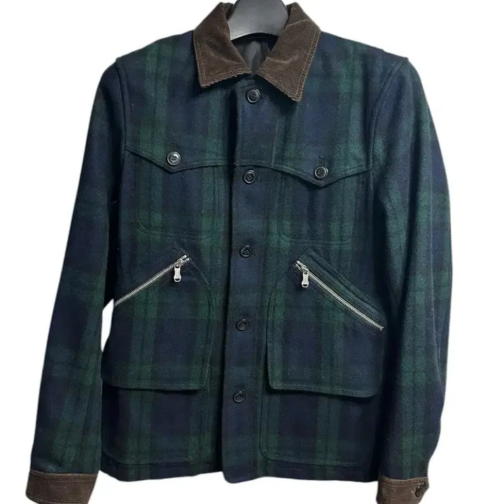 [BUNJANG] Takeo Kikuchi Tartan Check Wool Jacket / 타케오키쿠치 타탄체크 울자켓 3size