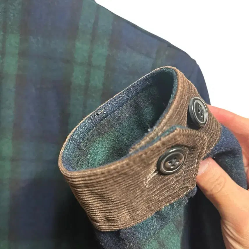 [BUNJANG] Takeo Kikuchi Tartan Check Wool Jacket / 타케오키쿠치 타탄체크 울자켓 3size