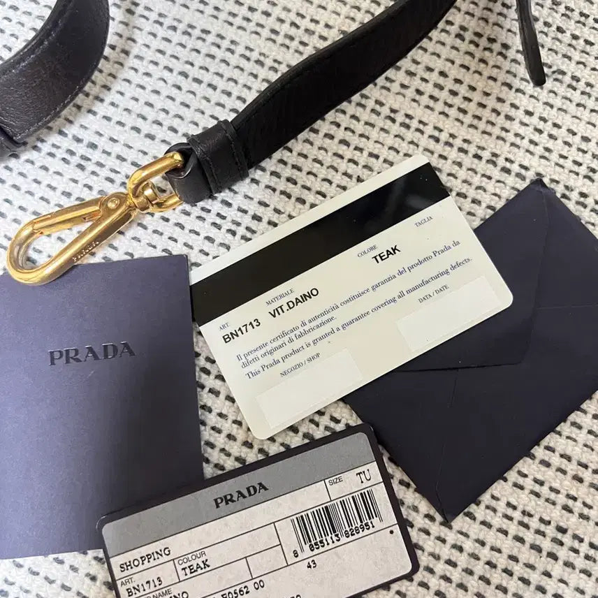 [BUNJANG] Prada Vitello Daino Tote Bag 2-Way / 프라다 비텔로 다이노 토트백 2way