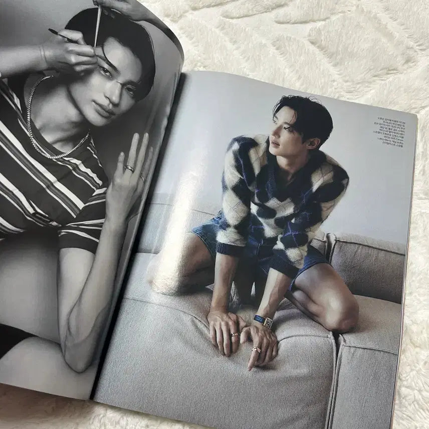 [BUNJANG] Byeon Woo Seok Bazaar Magazine July 2024 / 변우석 바자 화보 잡지 2024년 7월호 (+비공식 포카)