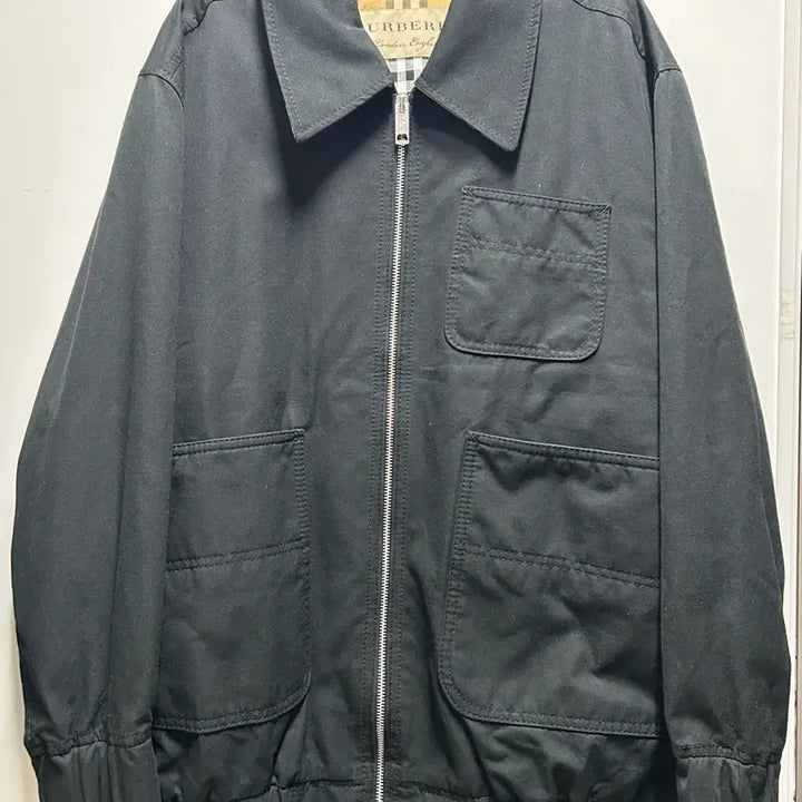 [BUNJANG] Burberry Black Bomber Jacket UK 4 / 버버리 블랙 봄버 uk4