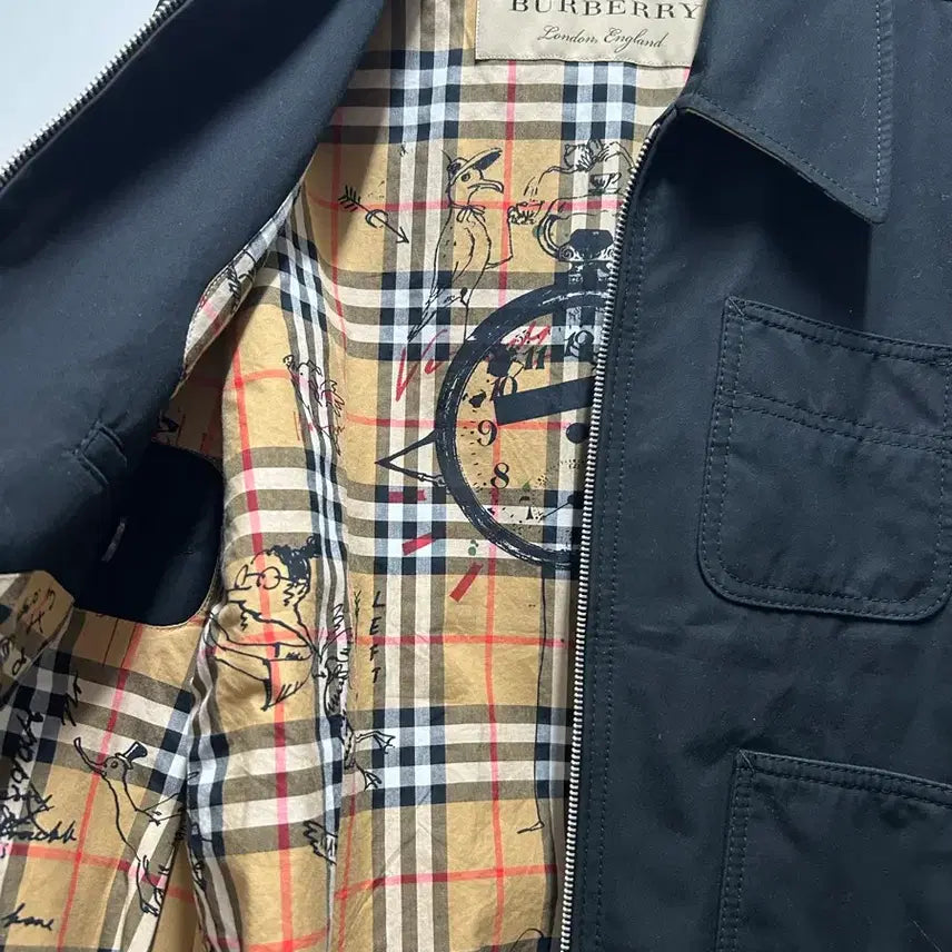 [BUNJANG] Burberry Black Bomber Jacket UK 4 / 버버리 블랙 봄버 uk4