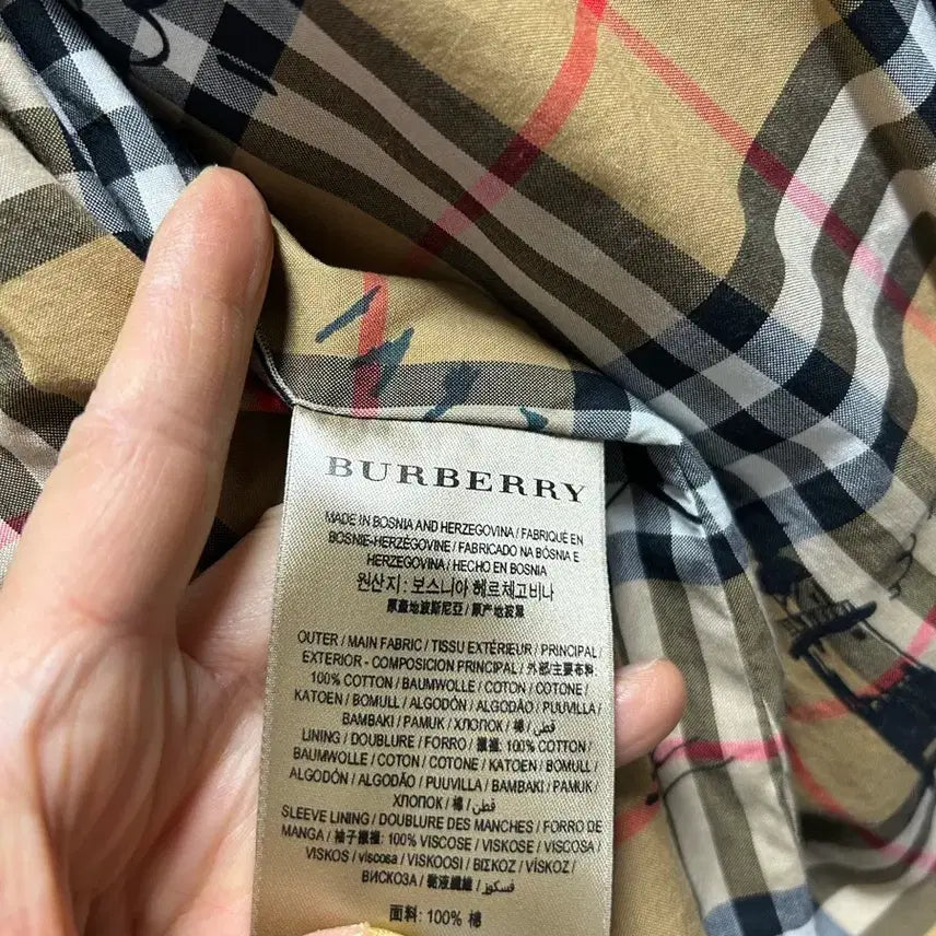 [BUNJANG] Burberry Black Bomber Jacket UK 4 / 버버리 블랙 봄버 uk4