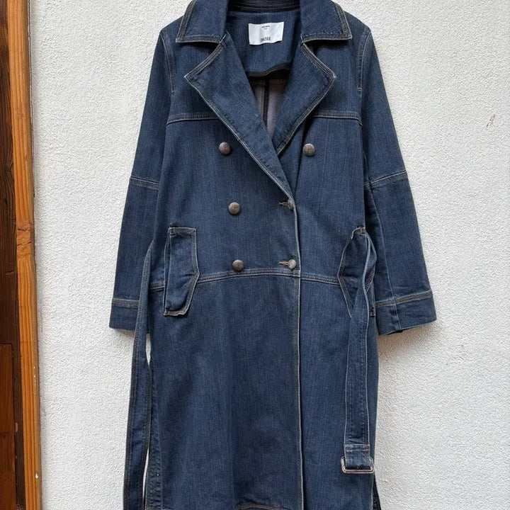 [BUNJANG] Obze Denim Trench Coat / 오브제 데님 트렌치코트