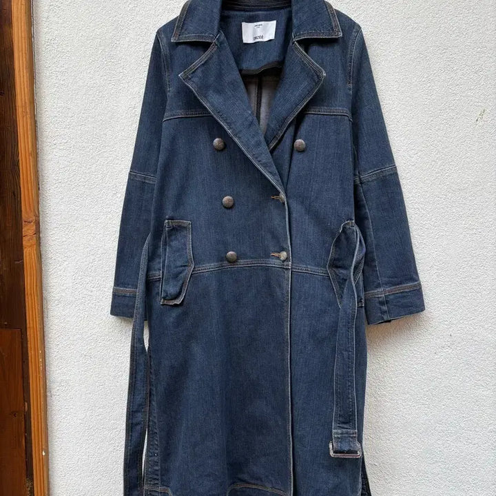 [BUNJANG] Obze Denim Trench Coat / 오브제 데님 트렌치코트