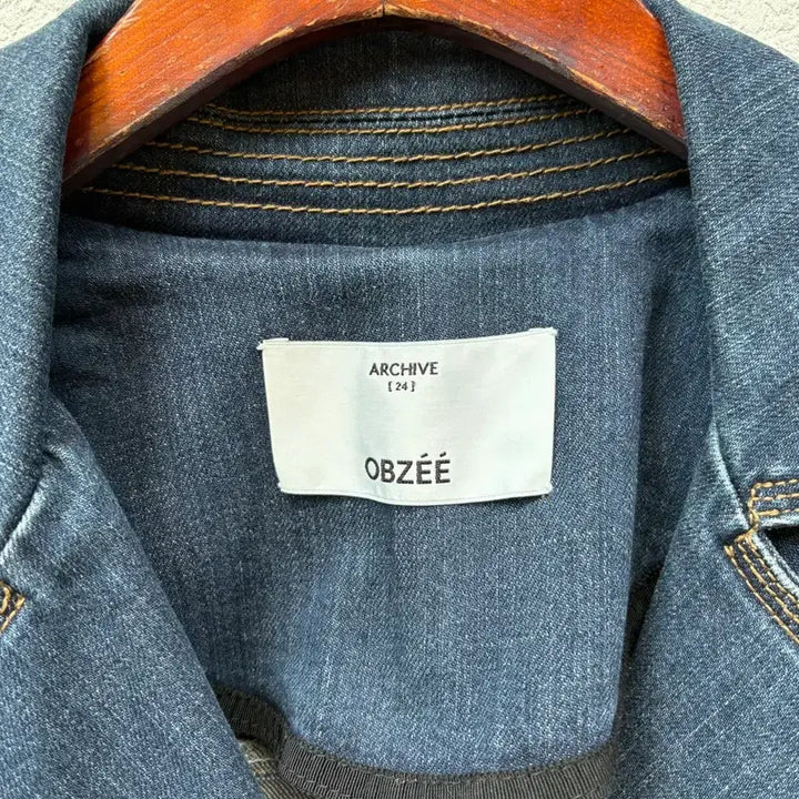 [BUNJANG] Obze Denim Trench Coat / 오브제 데님 트렌치코트