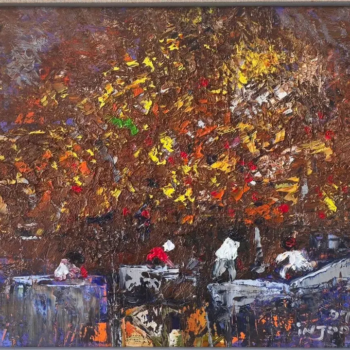 [BUNJANG] Kang Inju Painting / 강인주.  홍대미대. 빨래터.  97년.