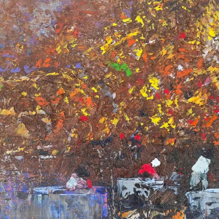 [BUNJANG] Kang Inju Painting / 강인주.  홍대미대. 빨래터.  97년.