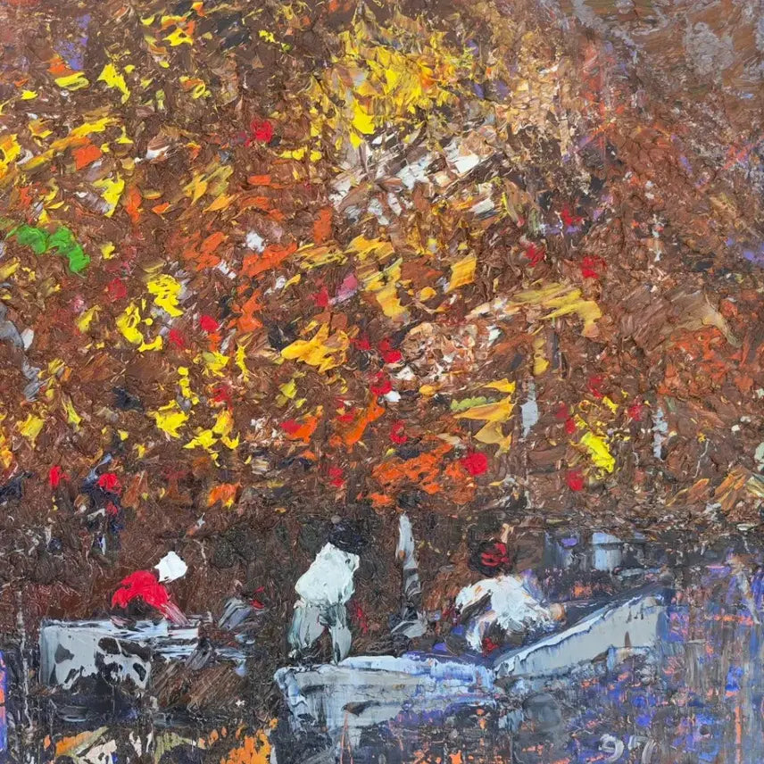 [BUNJANG] Kang Inju Painting / 강인주.  홍대미대. 빨래터.  97년.
