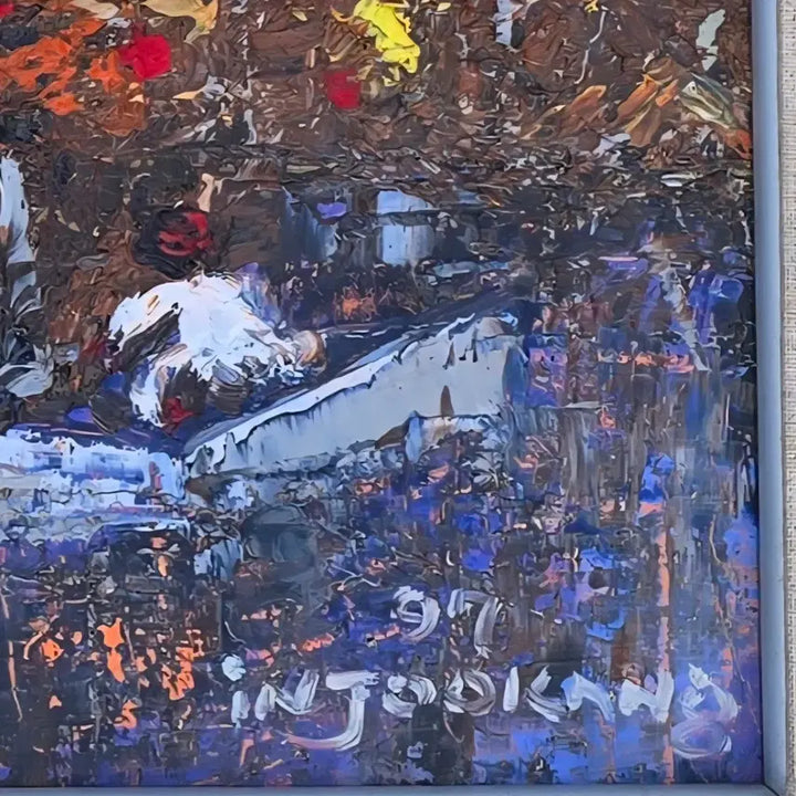 [BUNJANG] Kang Inju Painting / 강인주.  홍대미대. 빨래터.  97년.