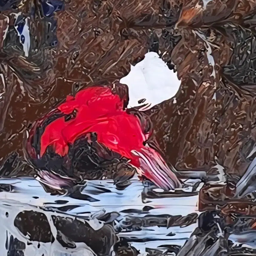 [BUNJANG] Kang Inju Painting / 강인주.  홍대미대. 빨래터.  97년.