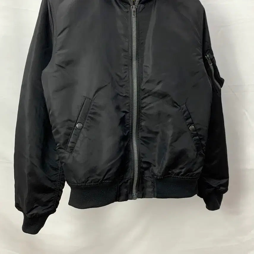 [BUNJANG] R13 Ma-1 Layered Hooded Jacket / R13 알써틴 후드 레이어드 ma-1 자켓