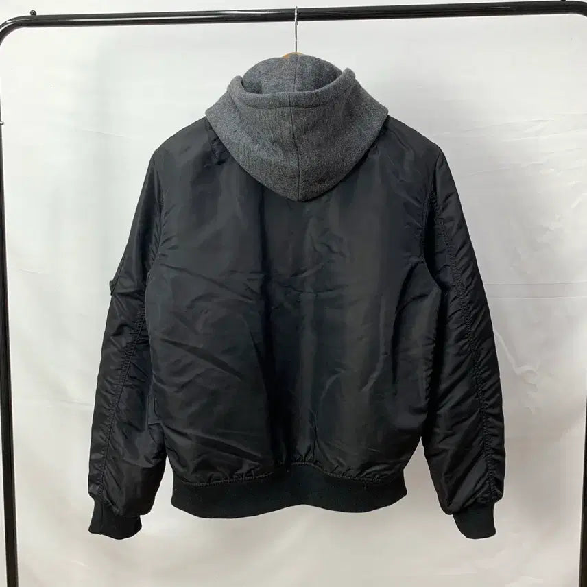 [BUNJANG] R13 Ma-1 Layered Hooded Jacket / R13 알써틴 후드 레이어드 ma-1 자켓