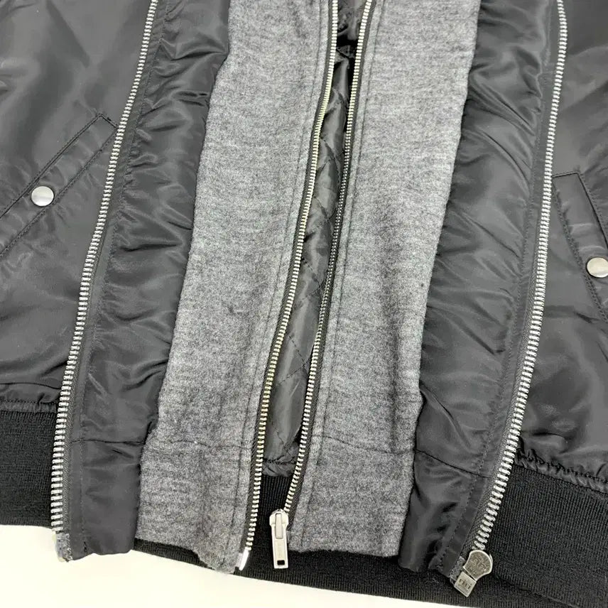 [BUNJANG] R13 Ma-1 Layered Hooded Jacket / R13 알써틴 후드 레이어드 ma-1 자켓