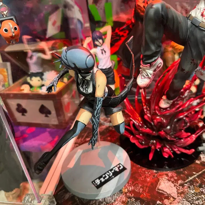 [BUNJANG] Chain saw Man Re-painted Figure / 체인소맨 밤 피규어 리페인트 제일복권 b상