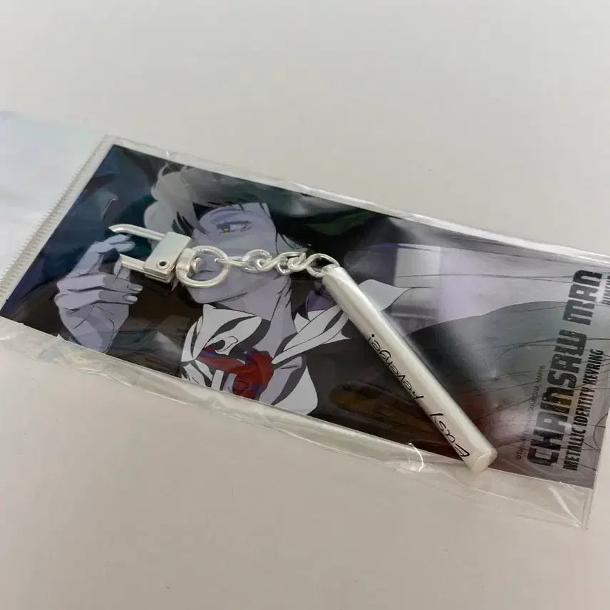 [BUNJANG] MAPPA Chainsaw Man Himeno Metal Keyring / 체인소맨 마파 홍대 팝업 히메노 아이덴티티 메탈 키링