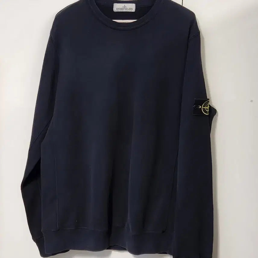 [BUNJANG] Stone Island Fleece Sweatshirt XL / 스톤아일랜드 정품 기모 맨투맨 XL