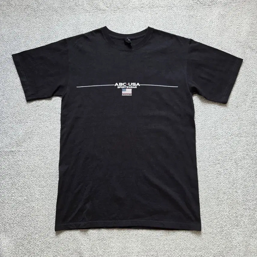 [BUNJANG] ABC 90s Vintage T-Shirt (M-L, 95-100) / 미국제 90s ABC 반팔 티셔츠 M-슬림L(95-100)
